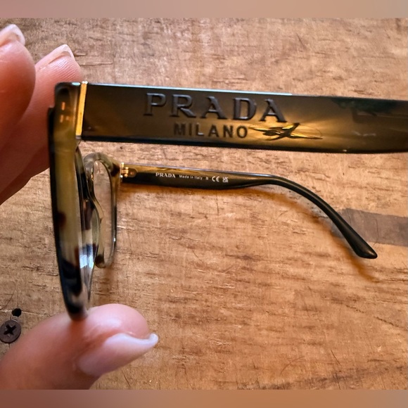 Prada Women’s Black & Tortoise Shell Glasses - Picture 3 of 13